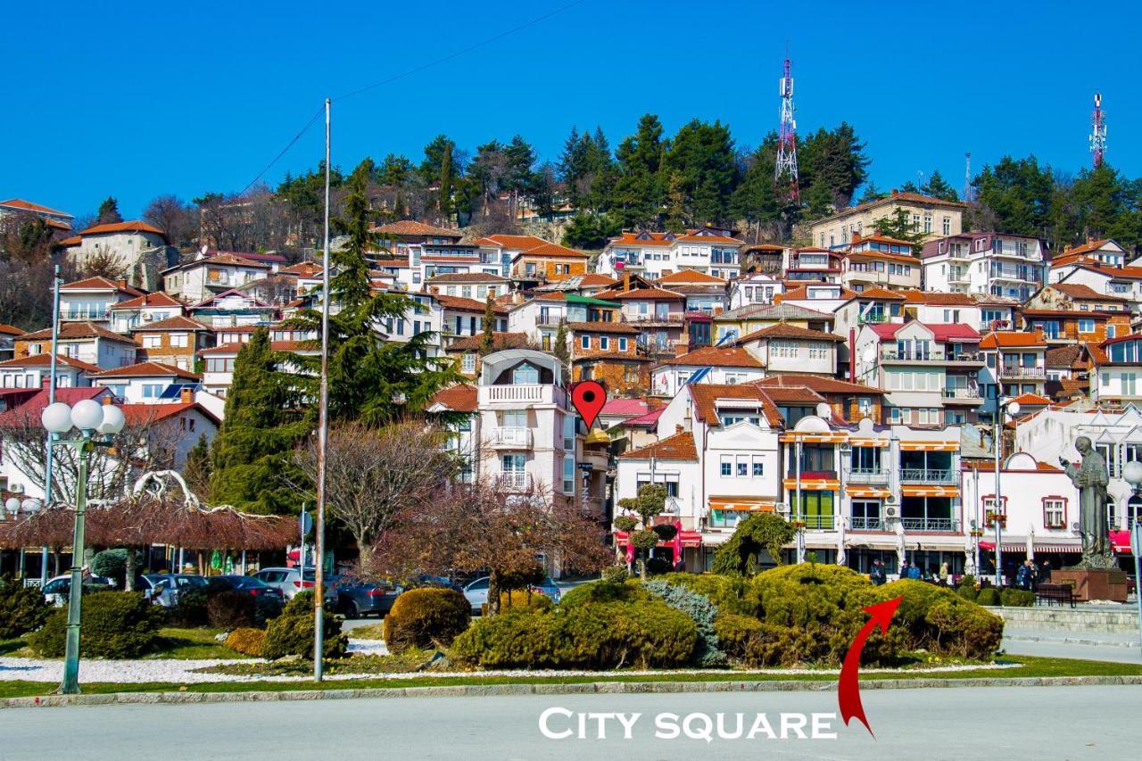 Di Angolo Apartments Ohri Dış mekan fotoğraf